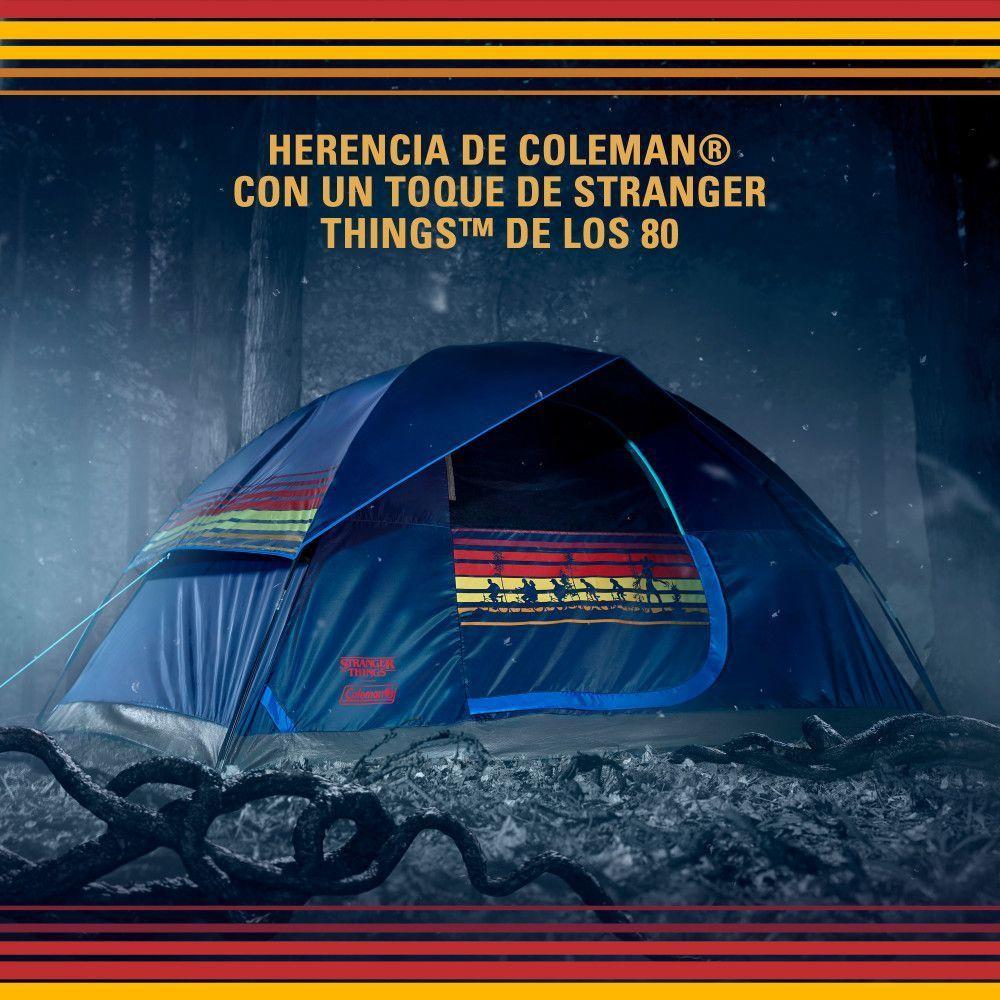 Carpa Domo Coleman Stranger Things 4P / 4 Personas-2