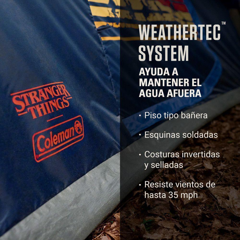 Carpa Domo Coleman Stranger Things 4P / 4 Personas-3