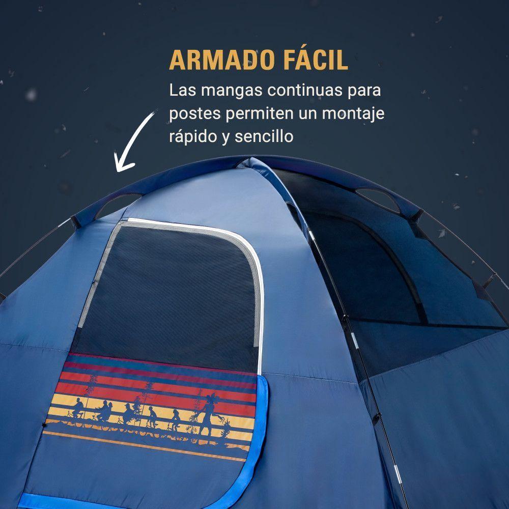 Carpa Domo Coleman Stranger Things 4P / 4 Personas-4