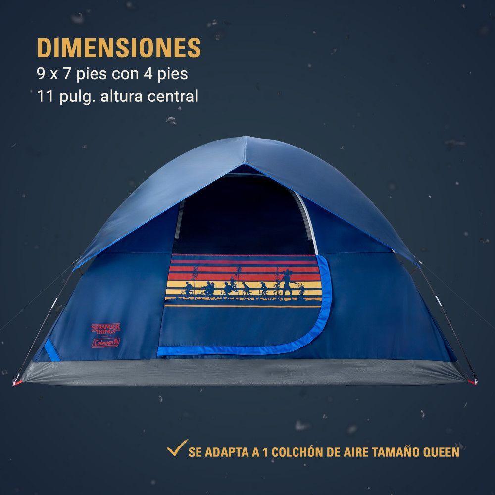 Carpa Domo Coleman Stranger Things 4P / 4 Personas-5