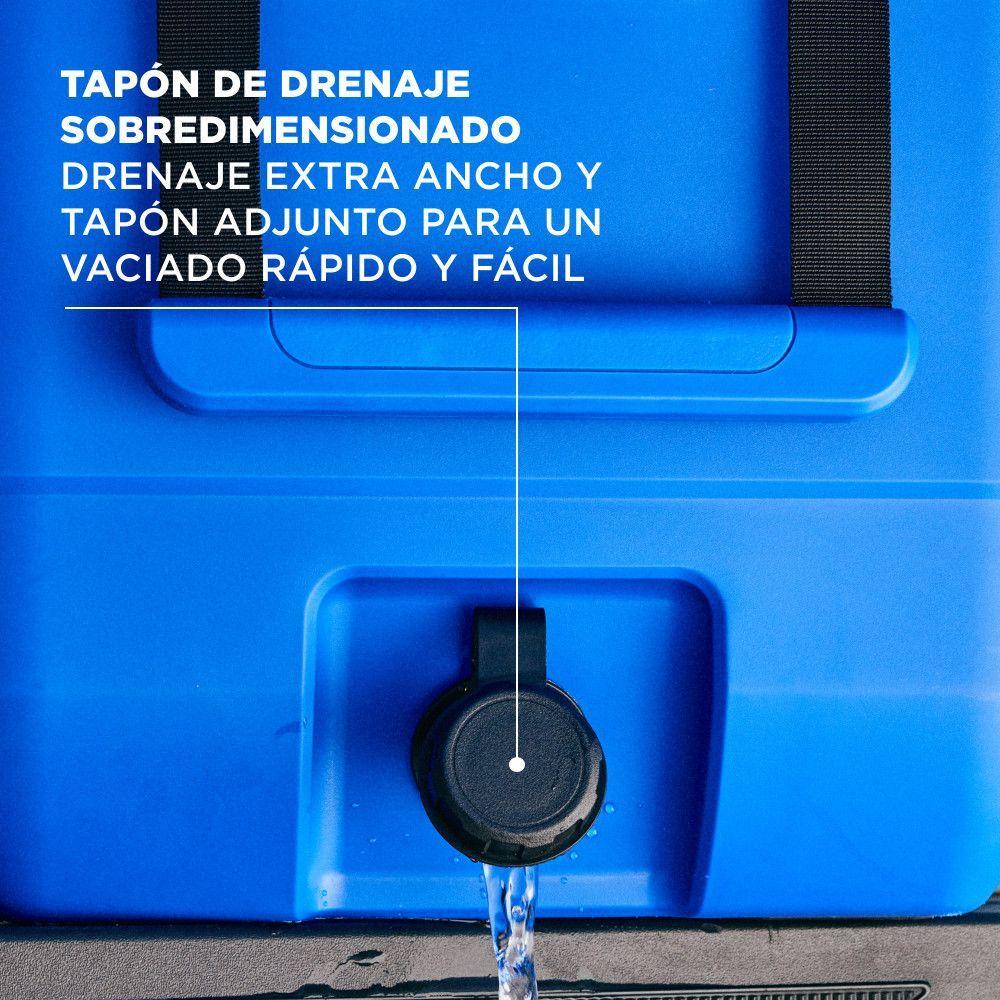 Cooler Coleman Pro Capacidad 43 Lt / 45 QT Azul-5