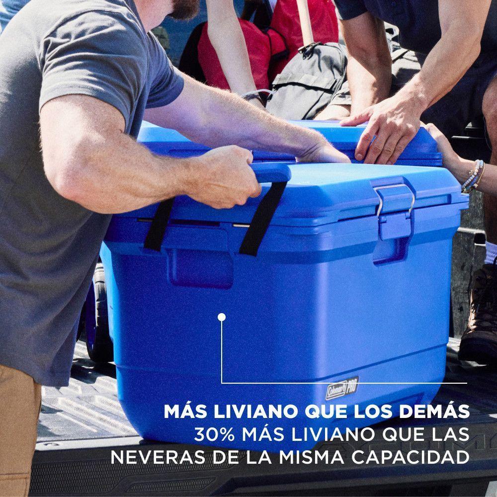 Cooler Coleman Pro Capacidad 43 Lt / 45 QT Azul-3