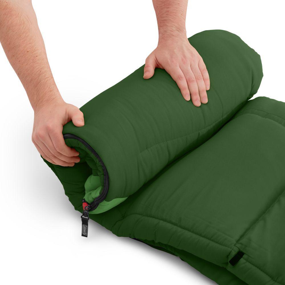 Saco de Dormir Coleman -1 Grados Arch Bay Verde-3