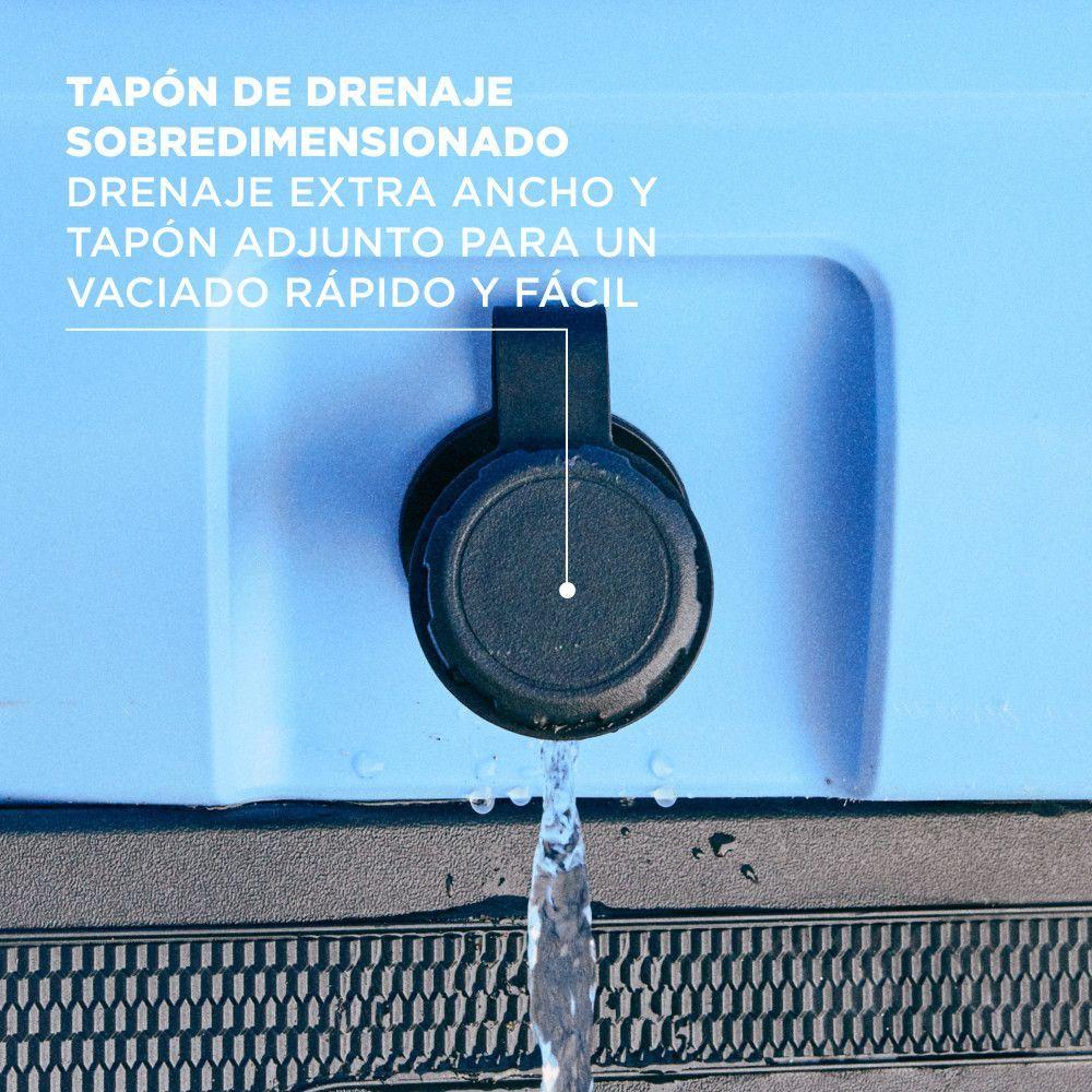 Cooler Coleman Pro Capacidad 24 Lt / 25 QT Celeste-5