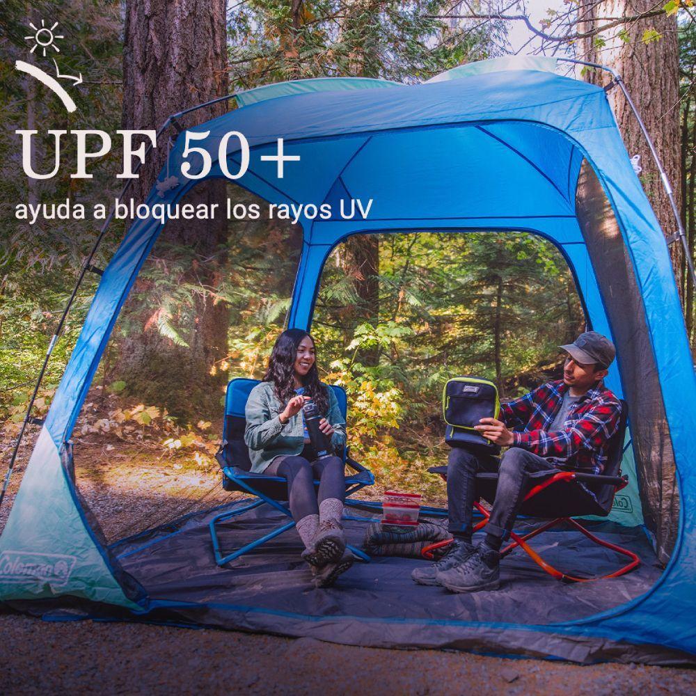 Carpa De Playa Skyshade Coleman 8x8 Pies 6 Personas Azul-2