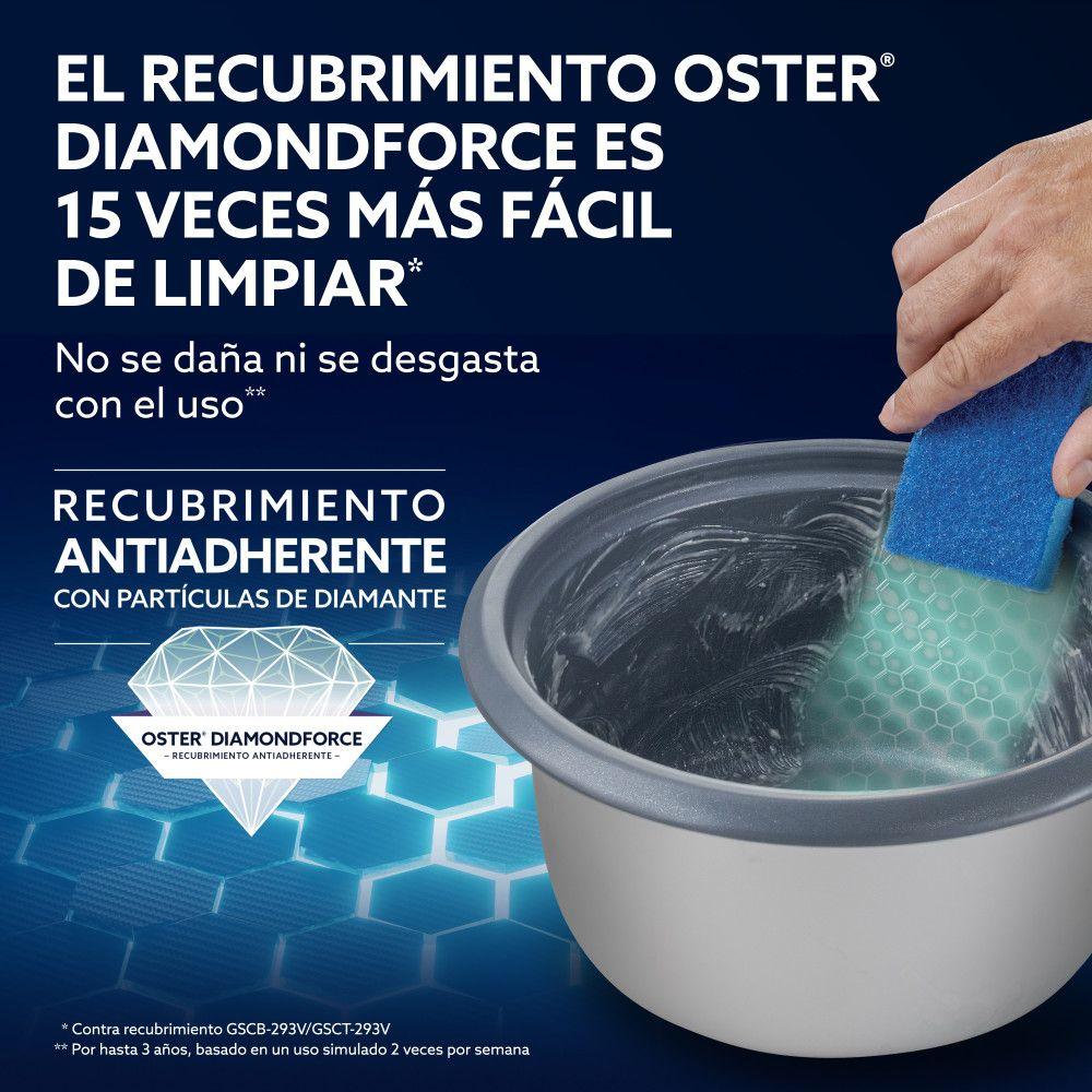 Arrocera Oster 7 Tazas Antiadherente DiamondForce CKSTRCB7DFWHT-3