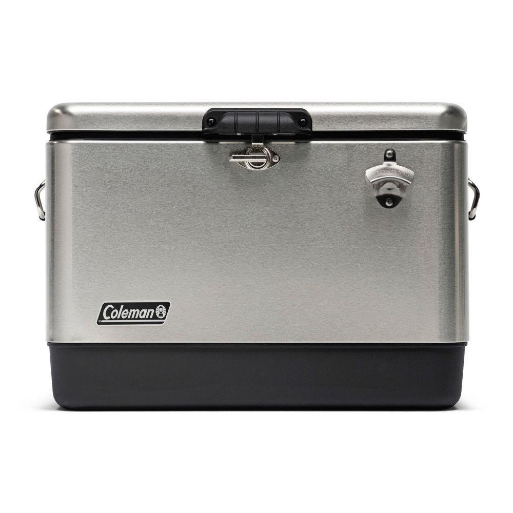 Cooler Coleman Reunion 51 Lt Acero Inoxidable-0