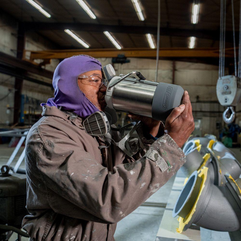 Botella Térmica de Alta Resistencia Coleman® 1.2 Lt Gris-5