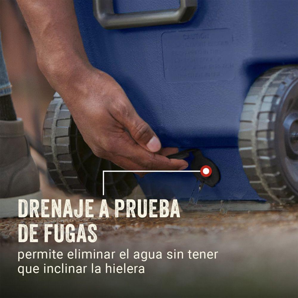 Cooler Coleman 316 con Ruedas Azul 58 Lt / 62 QT-6
