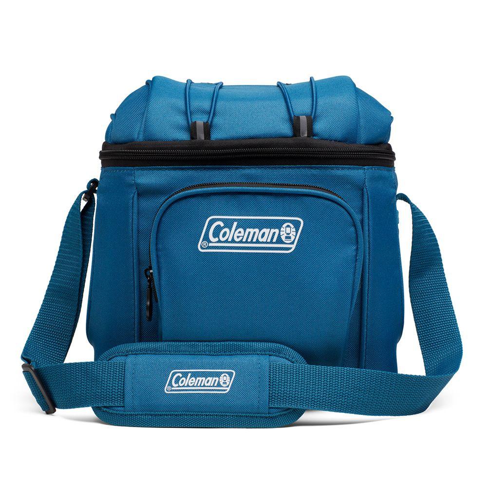 Soft Cooler Coleman Ocean Capacidad 9 Latas Azul-0