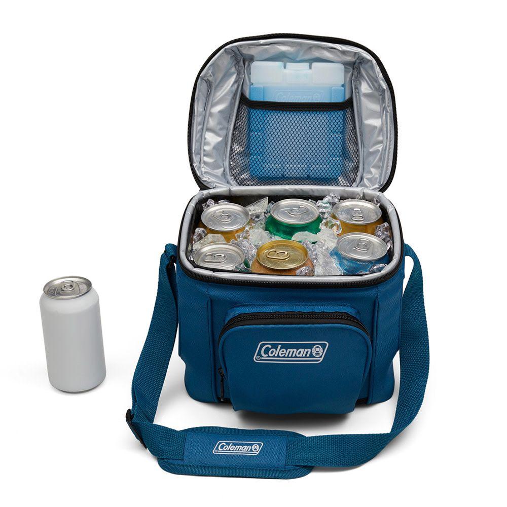 Soft Cooler Coleman Ocean Capacidad 9 Latas Azul-3