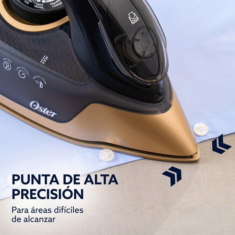 PLANCHA DE VAPOR OSTER PRESSXPRESS S9000 CERAMICA CON DIAMANTE BRONCE GCSTPX9001-2