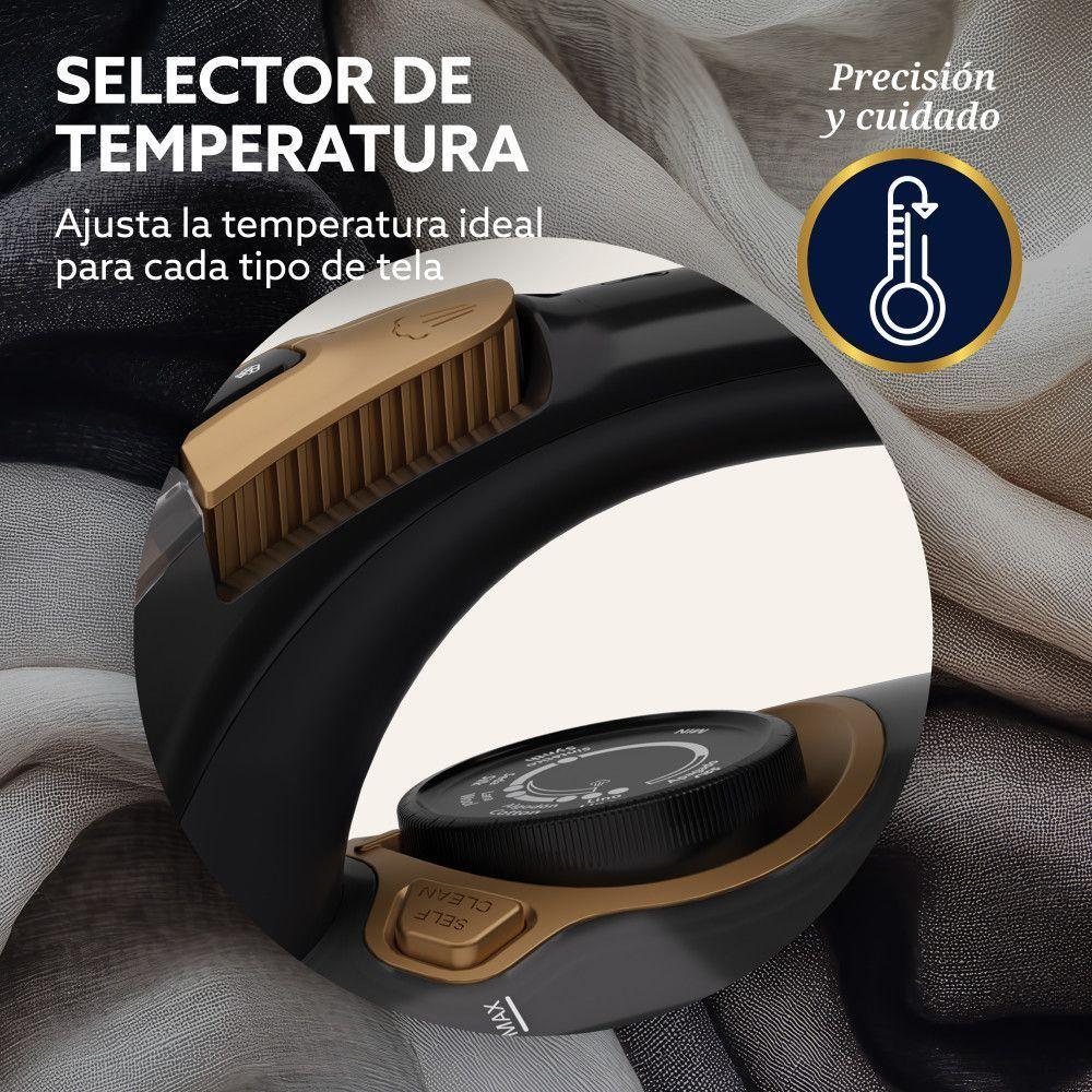 PLANCHA DE VAPOR OSTER PRESSXPRESS S9000 CERAMICA CON DIAMANTE BRONCE GCSTPX9001-4
