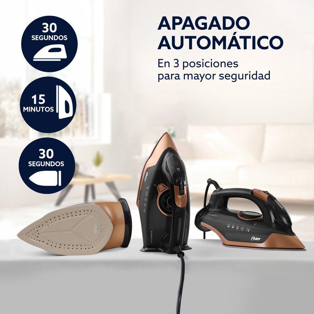 PLANCHA DE VAPOR OSTER PRESSXPRESS S9000 CERAMICA CON DIAMANTE BRONCE GCSTPX9001-7