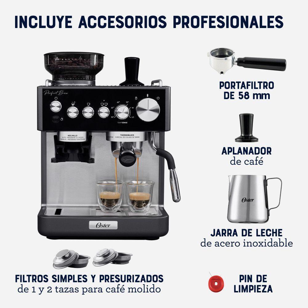 Cafetera Espresso Oster Perfect Brew Bvstem7301-6