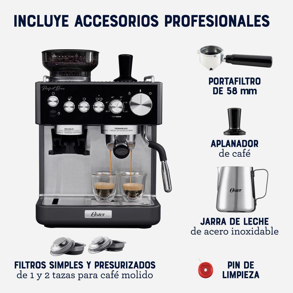 Cafetera Espresso Oster Perfect Brew Bvstem7301-6
