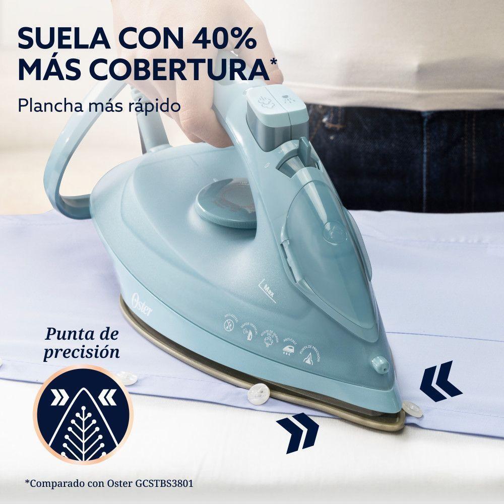 Plancha Vapor Oster Aeroglide Antigoteo Verde Gcstac7402-2