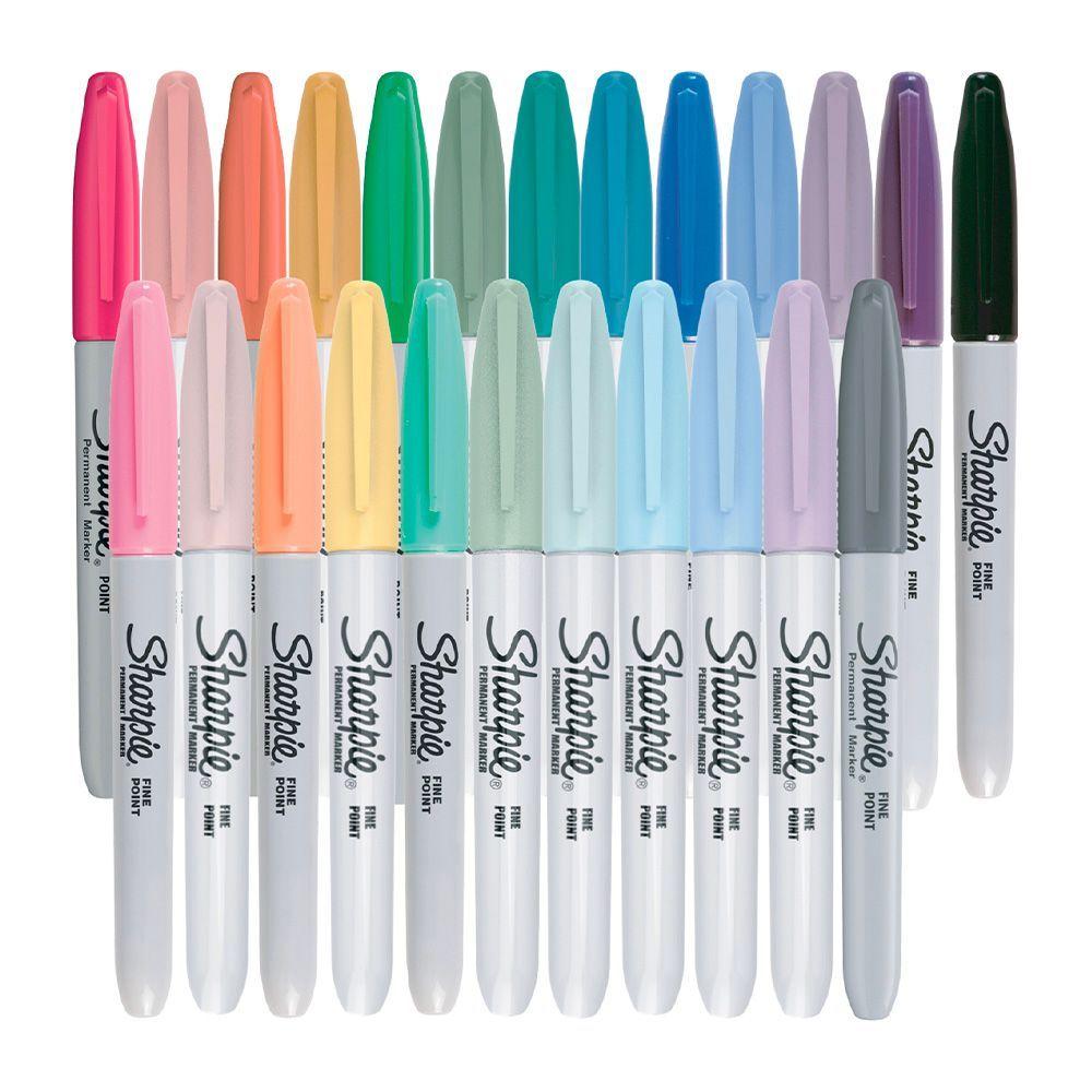 Set 24 Marcadores Sharpie Punta Fina Color Místico-1