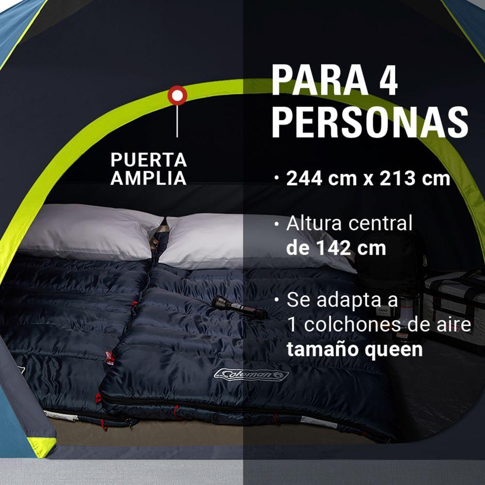 Carpa Skydome Dark Room Familiar Coleman Para 6 Personas-4