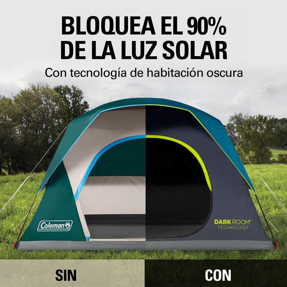 Carpa Skydome Dark Room Familiar Coleman Para 6 Personas-5