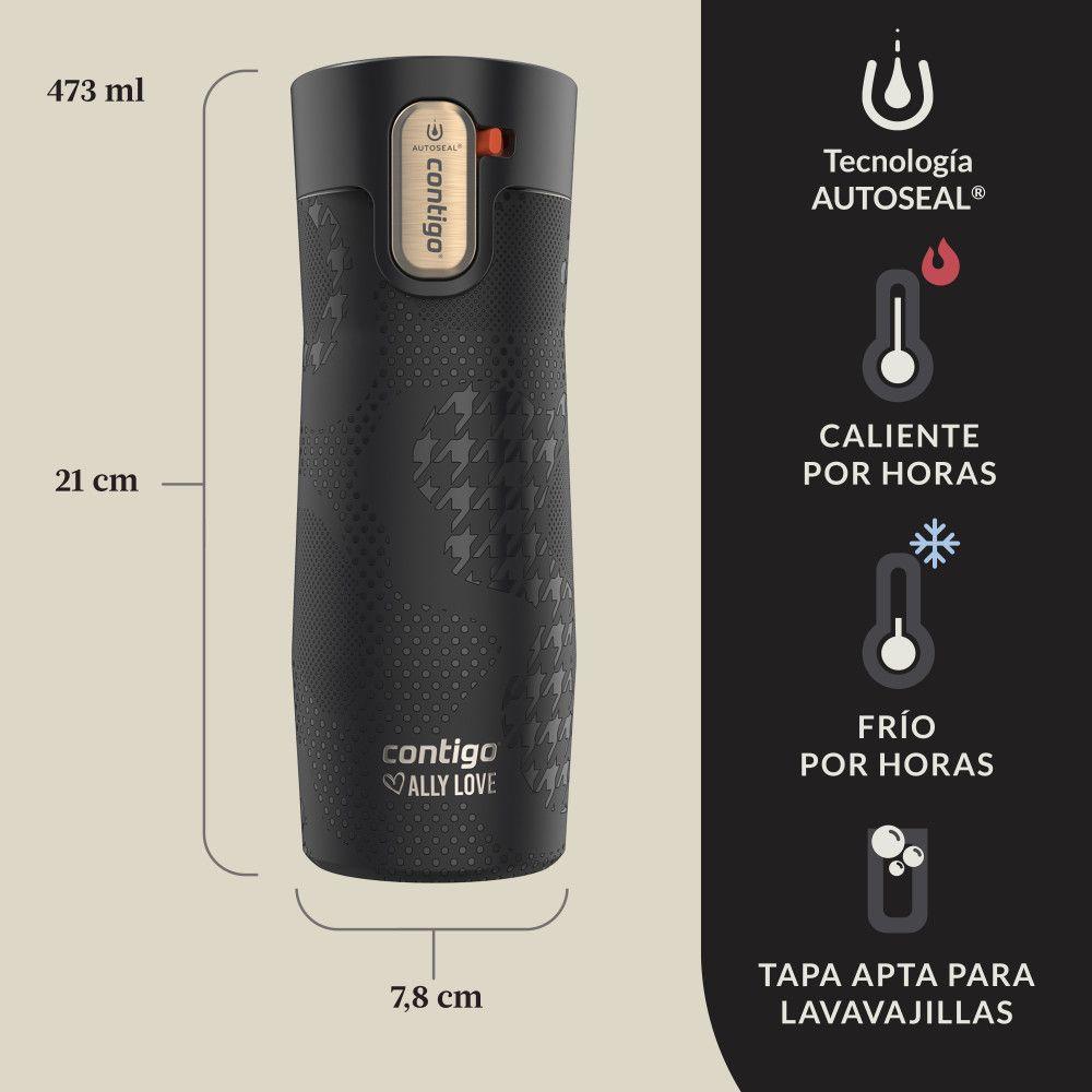 Vaso Termico Contigo AllyLove WestLoop Autoseal 473 ml Negro-3