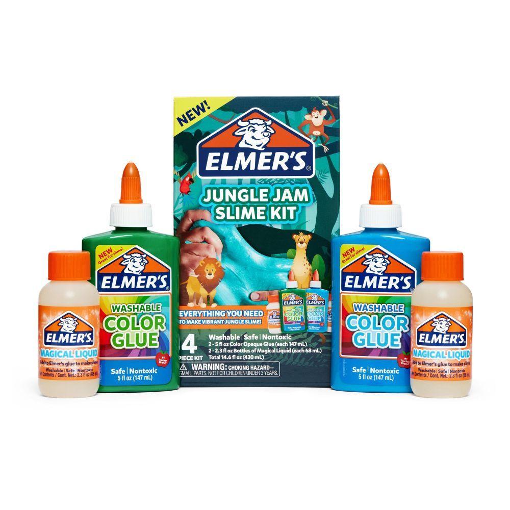 Mini Kit Slime Jungle Jam Elmer's 2 Piezas-0