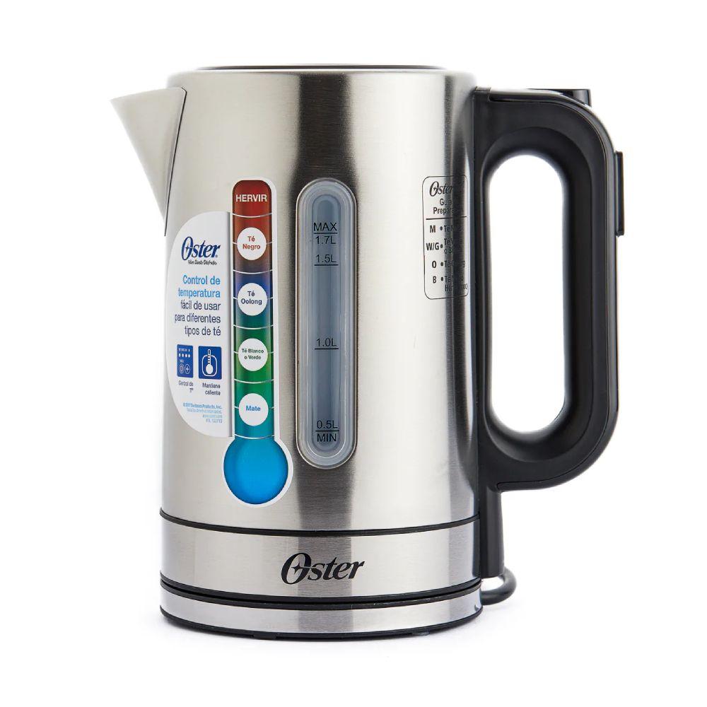 Hervidor eléctrico Oster® 1.7 lt temp control BVSTKT8970-2