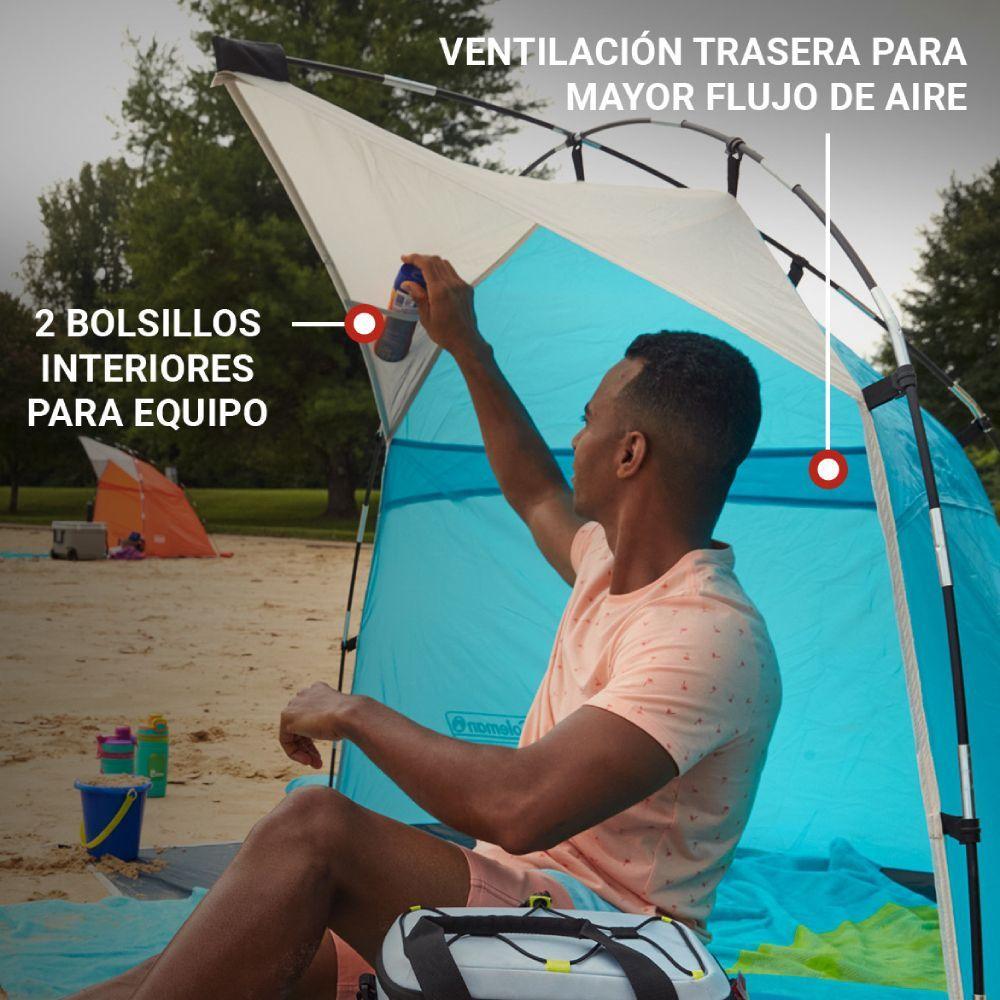 Carpa De Playa Paraviento Skyshade Coleman Sombrilla Compact-4