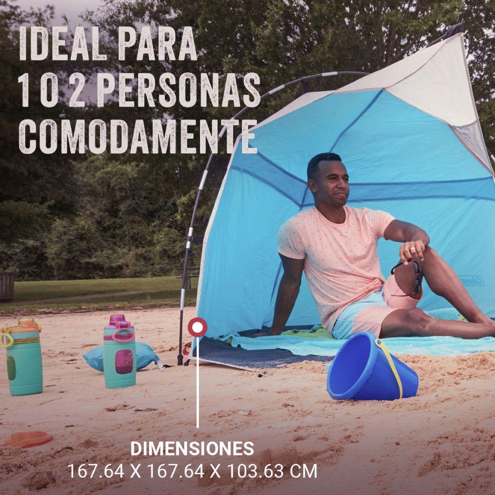 Carpa De Playa Paraviento Skyshade Coleman Sombrilla Compact-5