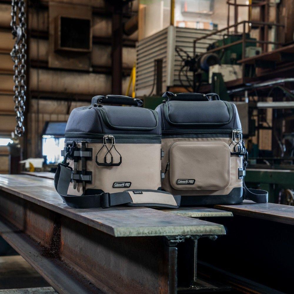 Soft Cooler Beige Coleman® Pro 16 Latas Portátil-6