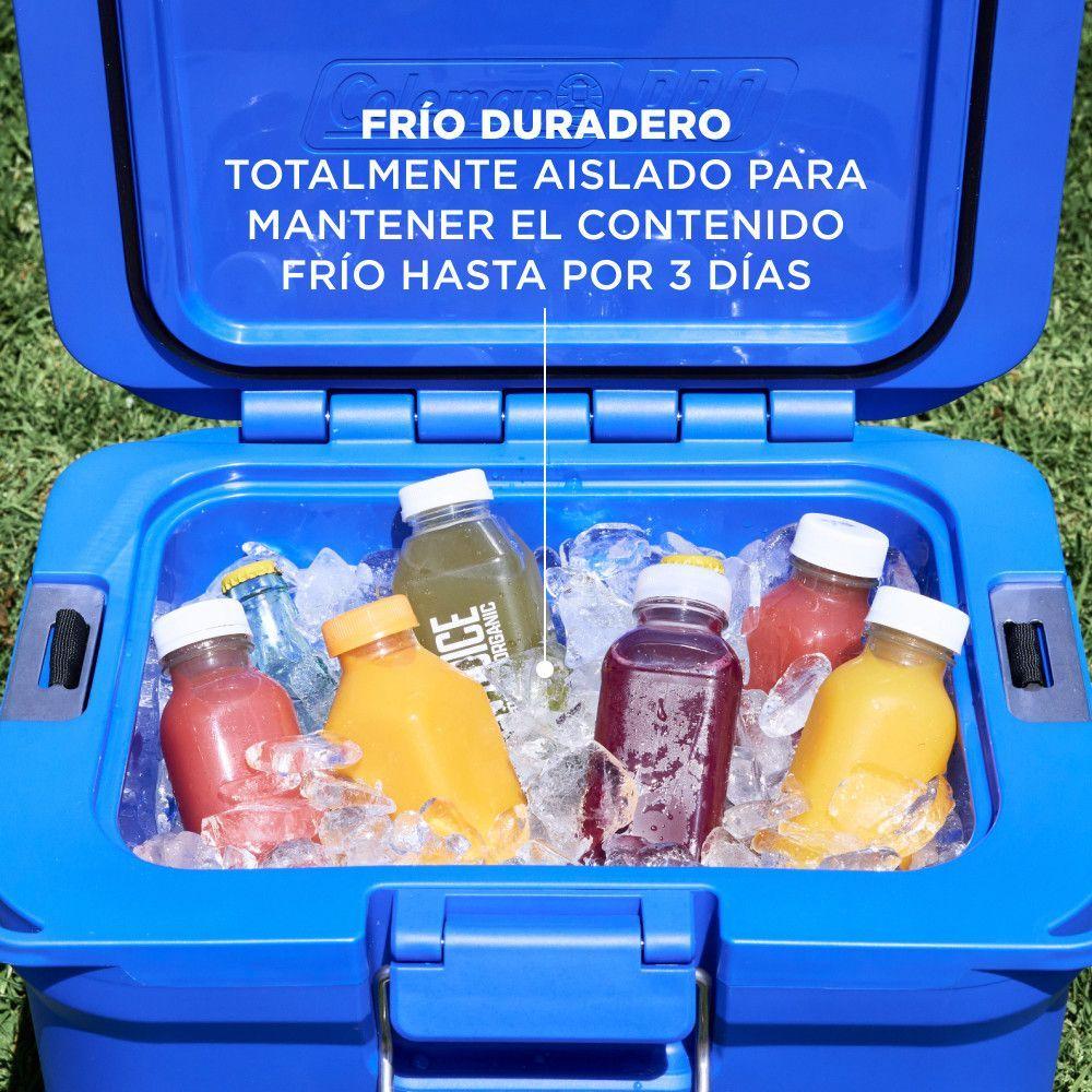 Cooler Coleman Pro Capacidad 24 Lt / 25 QT Azul-2