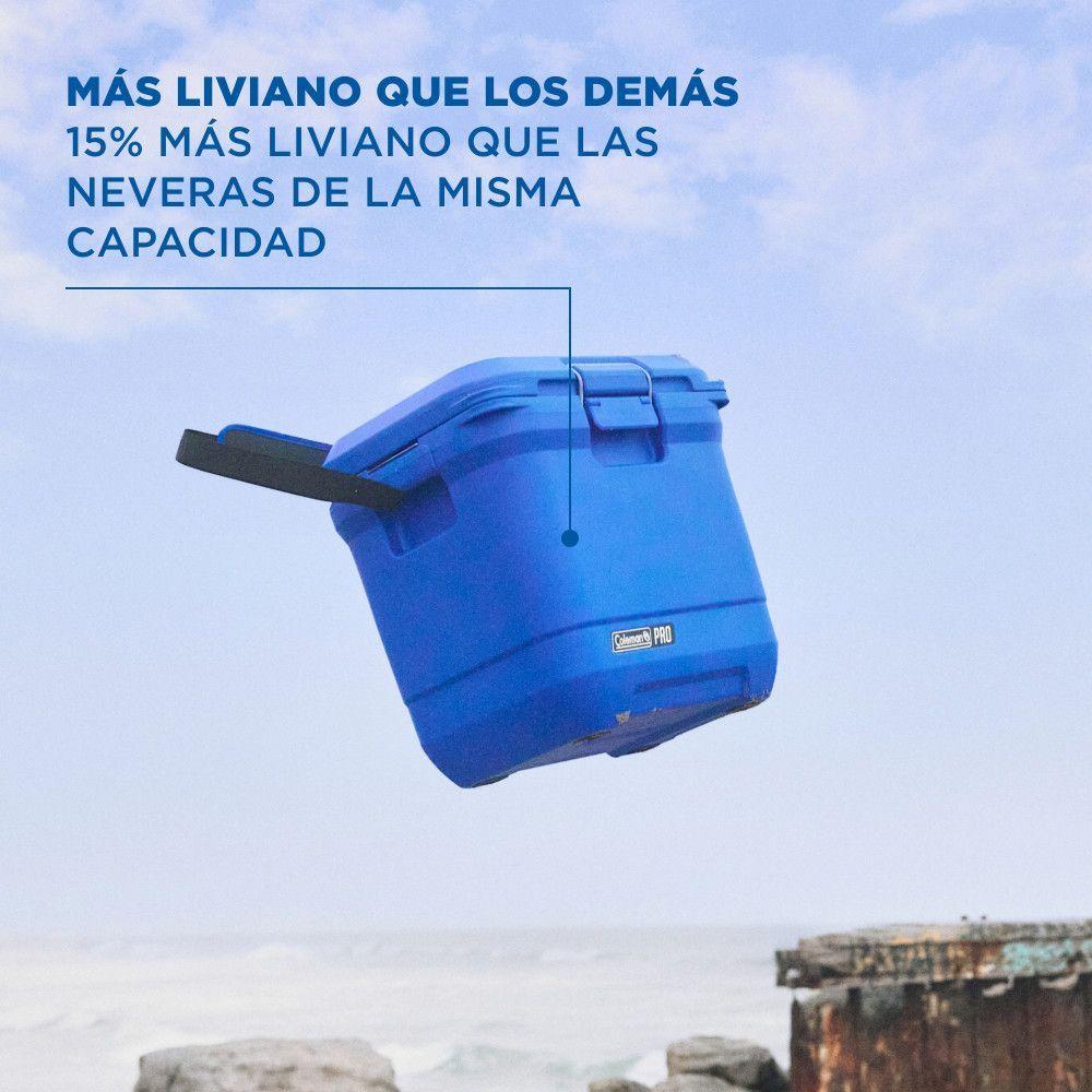Cooler Coleman Pro Capacidad 24 Lt / 25 QT Azul-3
