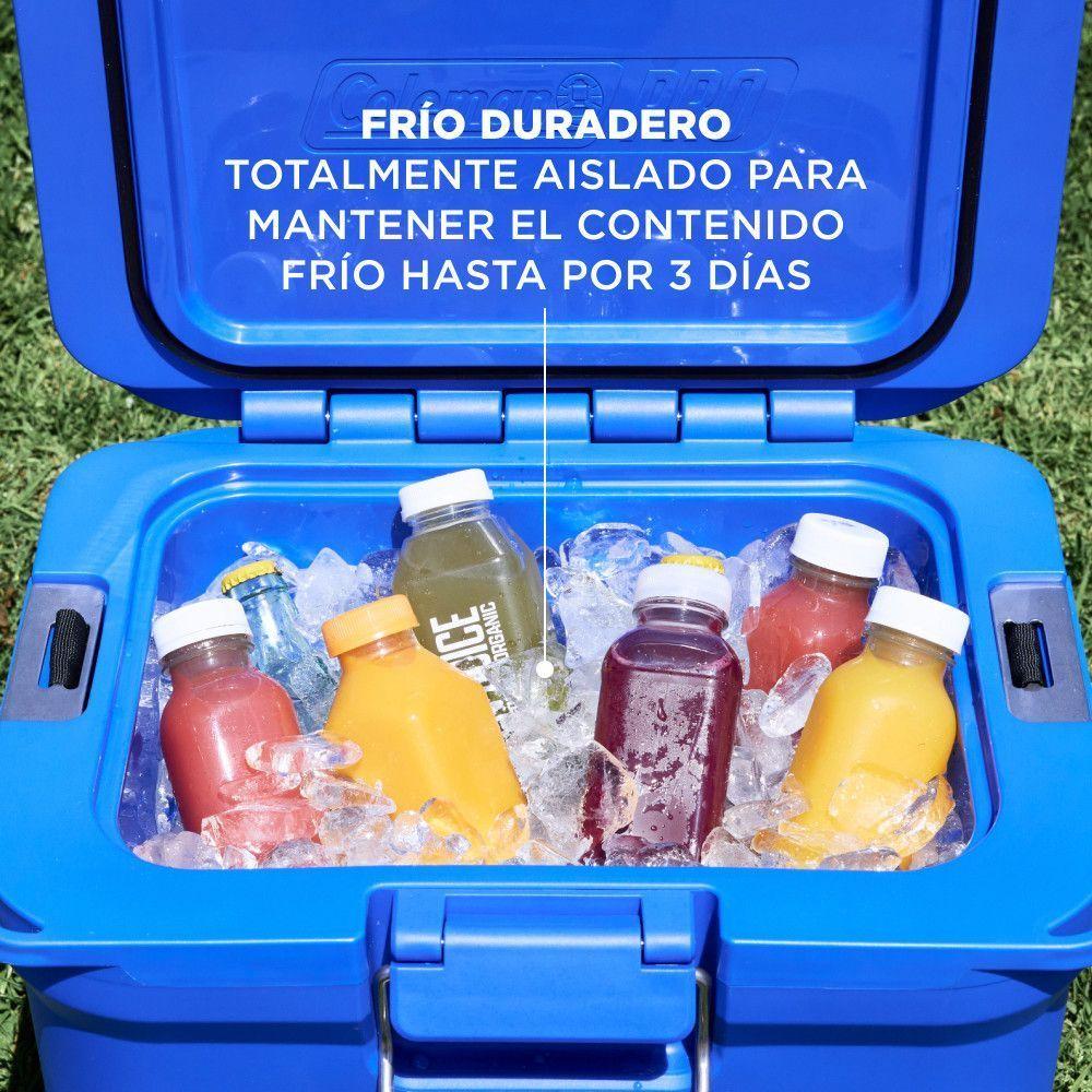 Cooler Coleman Pro Capacidad 24 Lt / 25 QT Azul-2