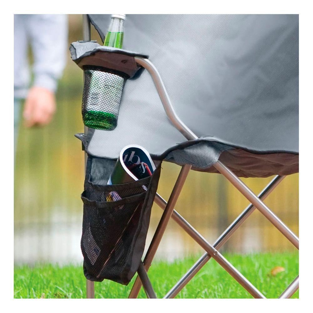 Silla Plegable Cooler Quad Coleman® Gris-2