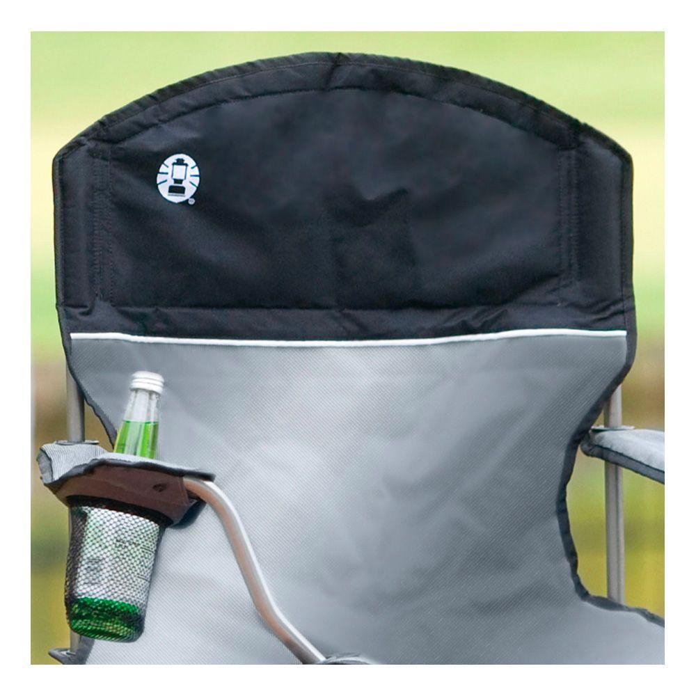 Silla Plegable Cooler Quad Coleman Gris-2