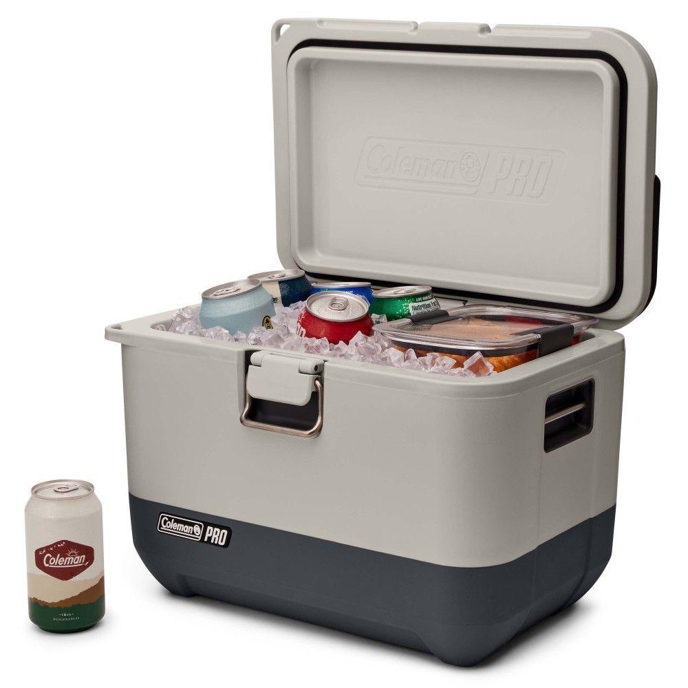 Hard Cooler Beige y Gris Coleman® Pro 17-Quart 16 Lt-3