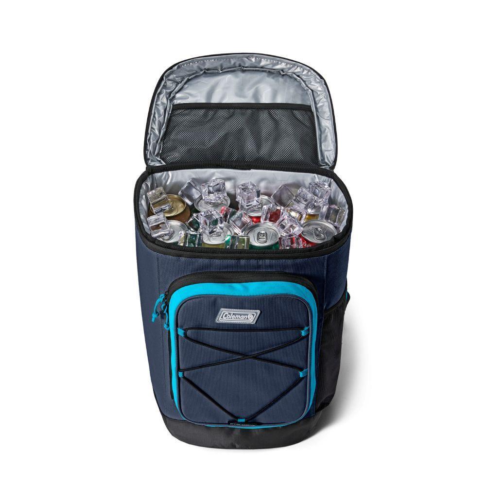 Soft Cooler Xpands Coleman Capacidad 30 Latas Azul-4