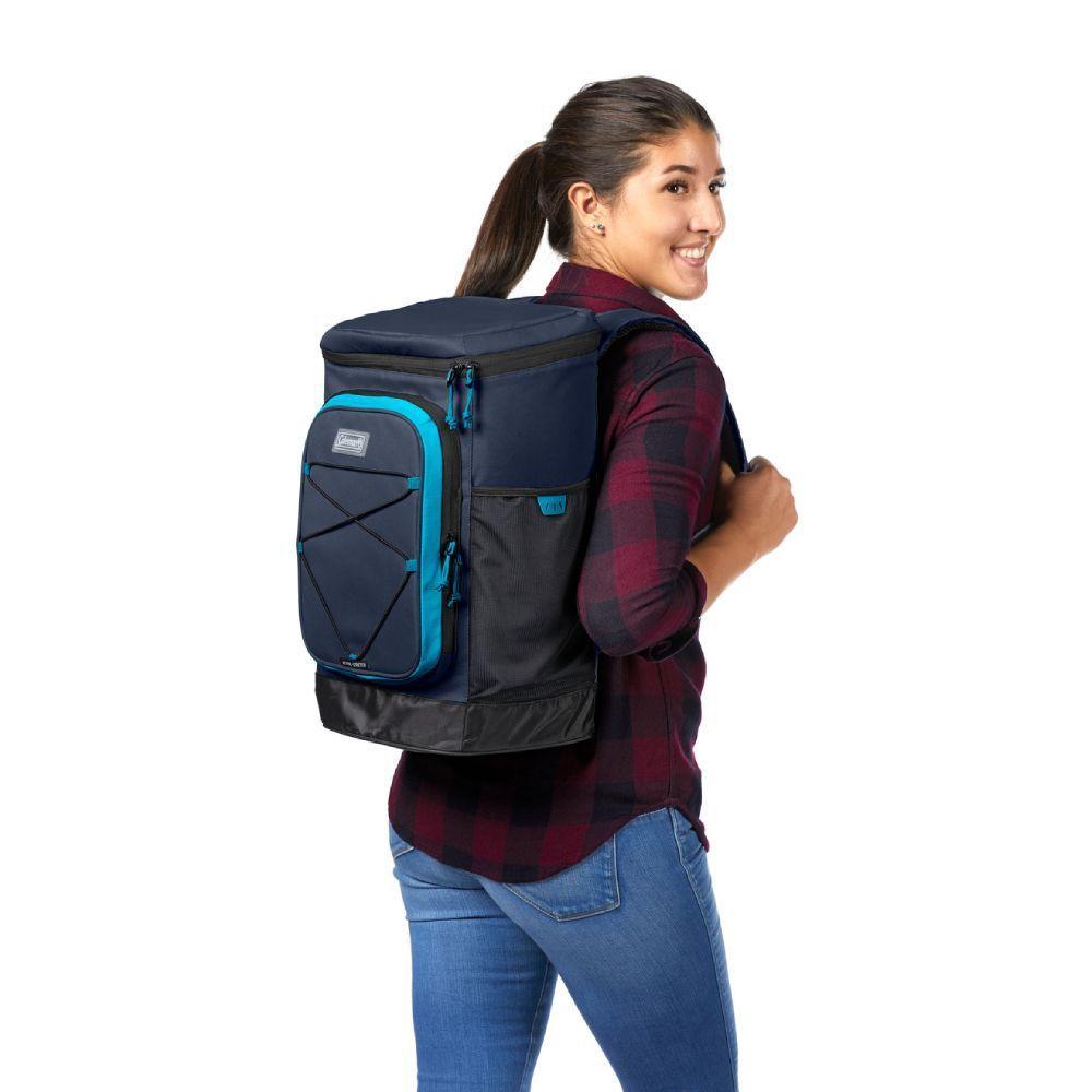 Soft Cooler Xpands Coleman Capacidad 30 Latas Azul-5