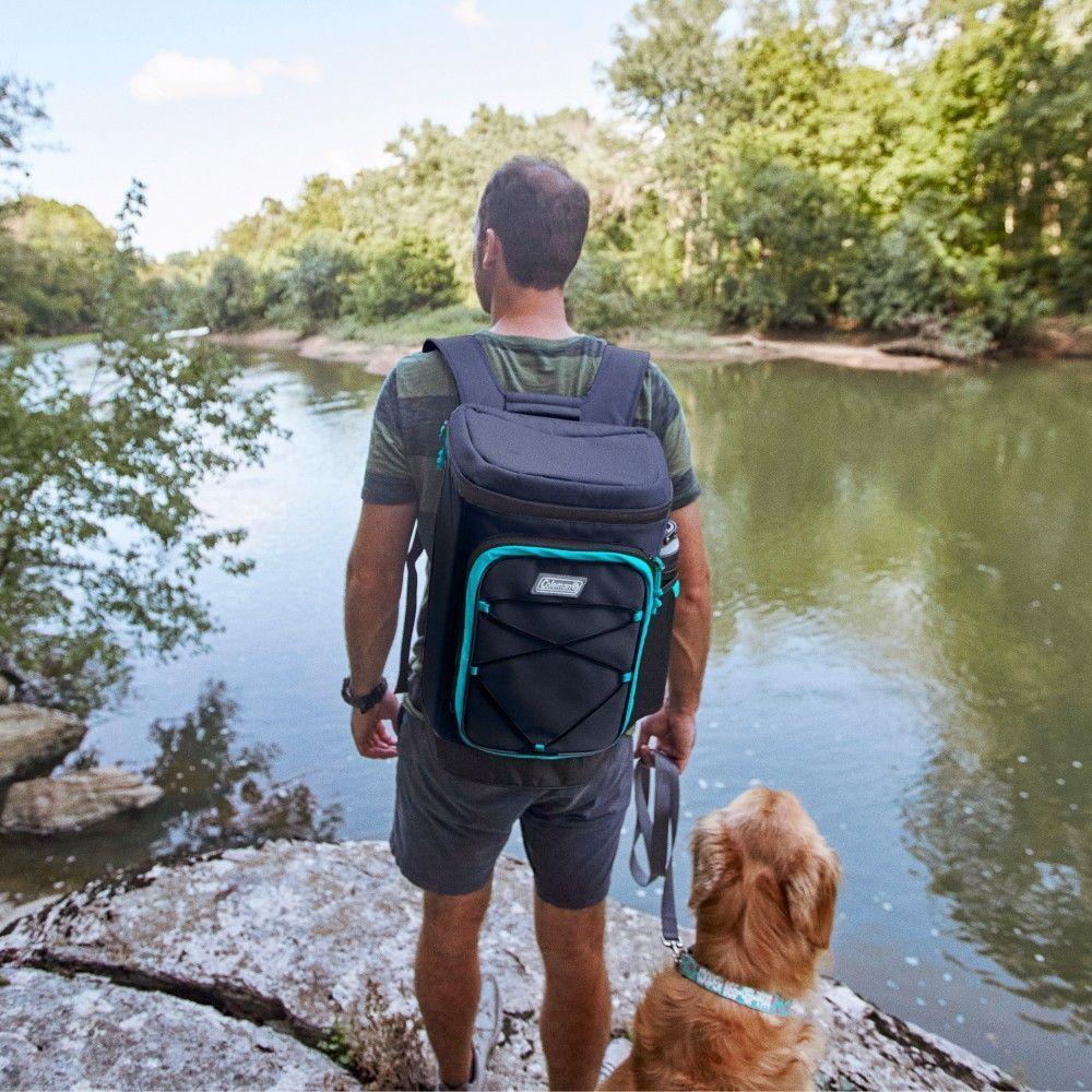 Soft Cooler Xpands Coleman Capacidad 30 Latas Azul-6