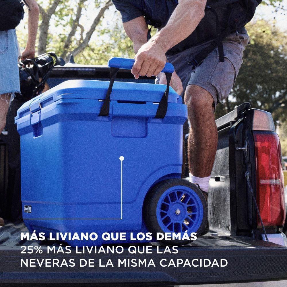 Cooler Coleman Pro Capacidad 52 Lt / 55 QT Azul-3