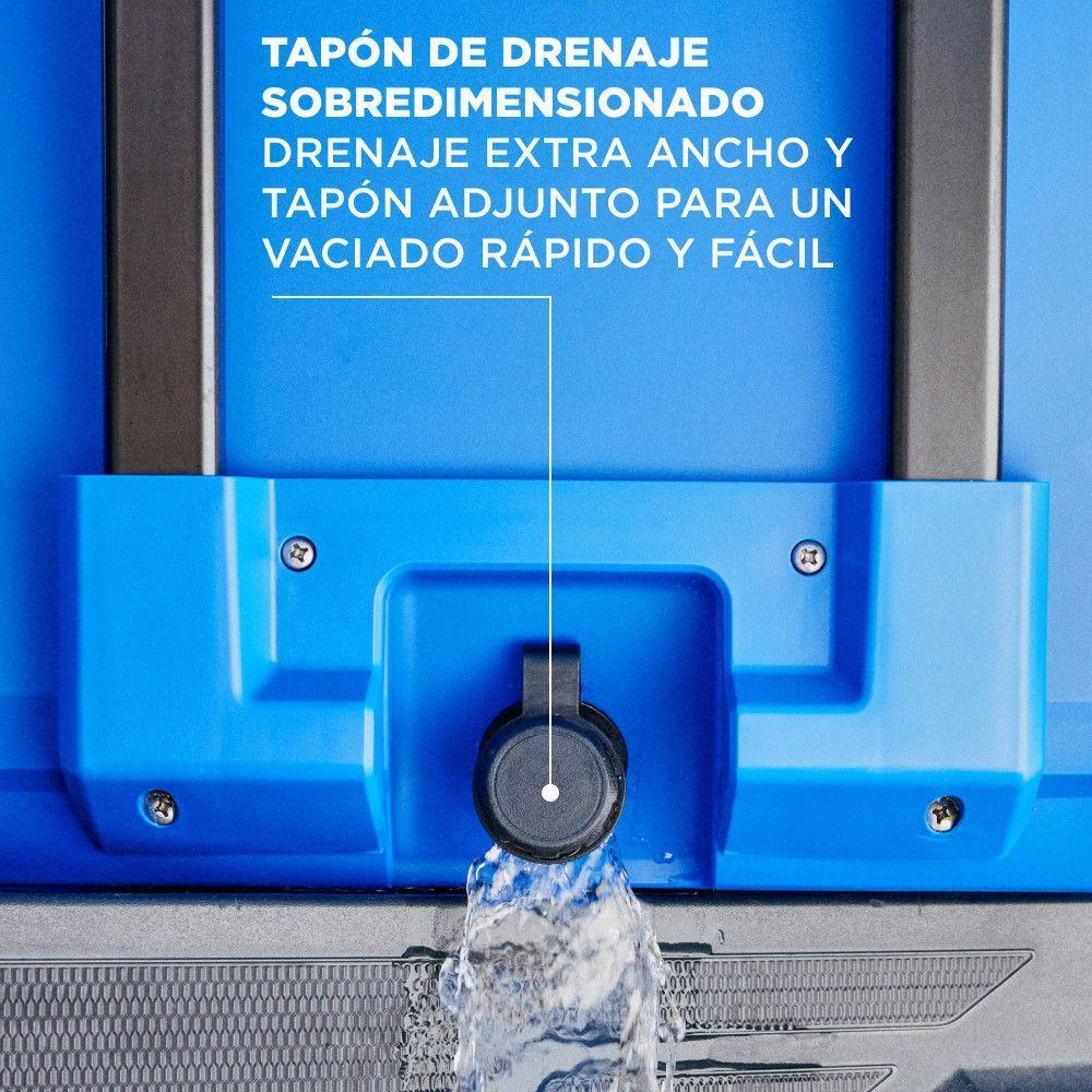 Cooler Coleman Pro Capacidad 52 Lt / 55 QT Azul-5