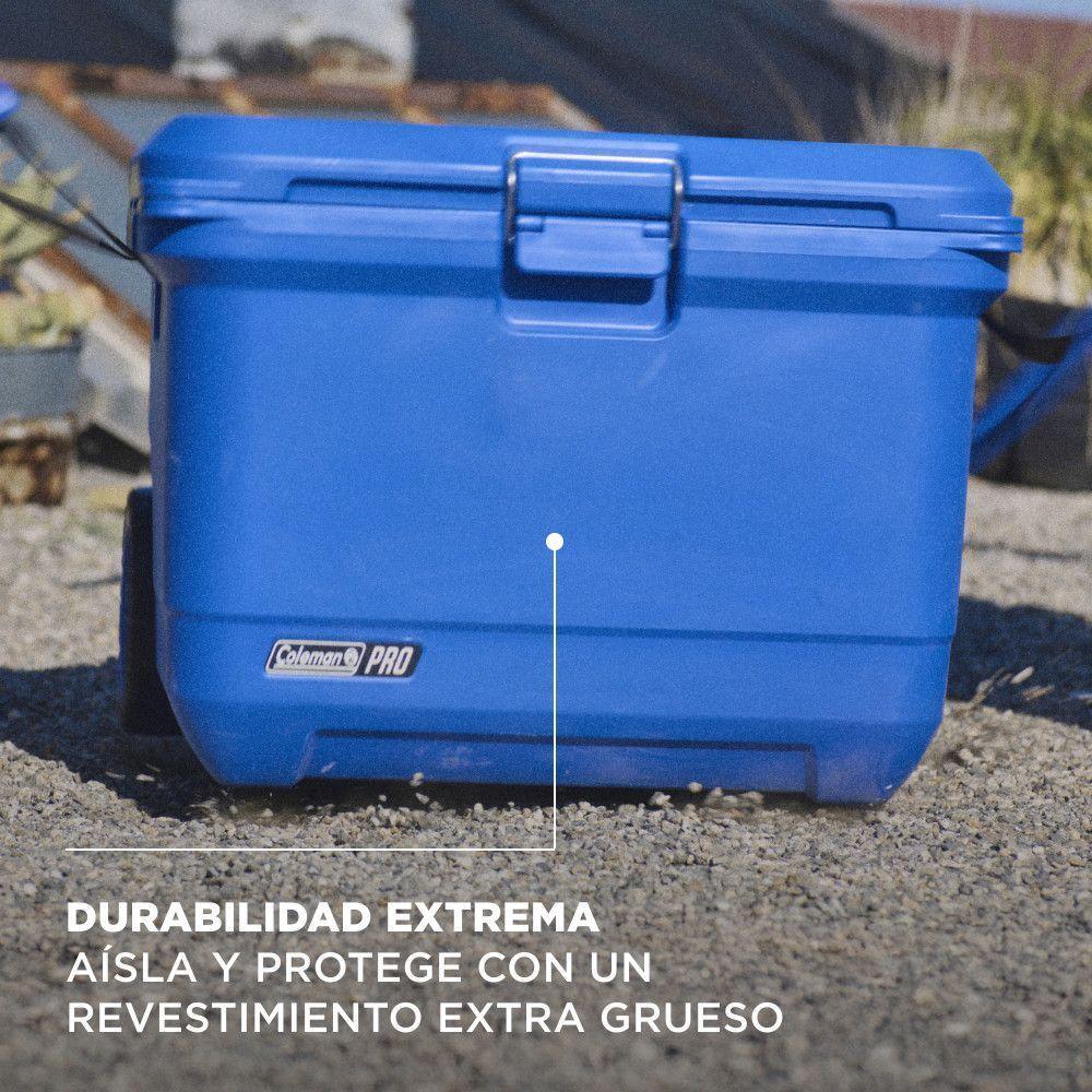 Cooler Coleman Pro Capacidad 52 Lt / 55 QT Azul-1