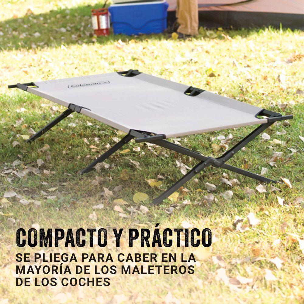 Cama de Camping Trailhead Single Coleman Beige y Negro-3