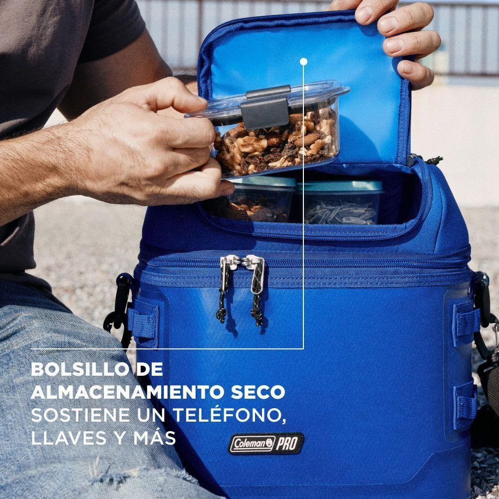 Soft Cooler Coleman Pro Portátil 16 Latas Azul-3