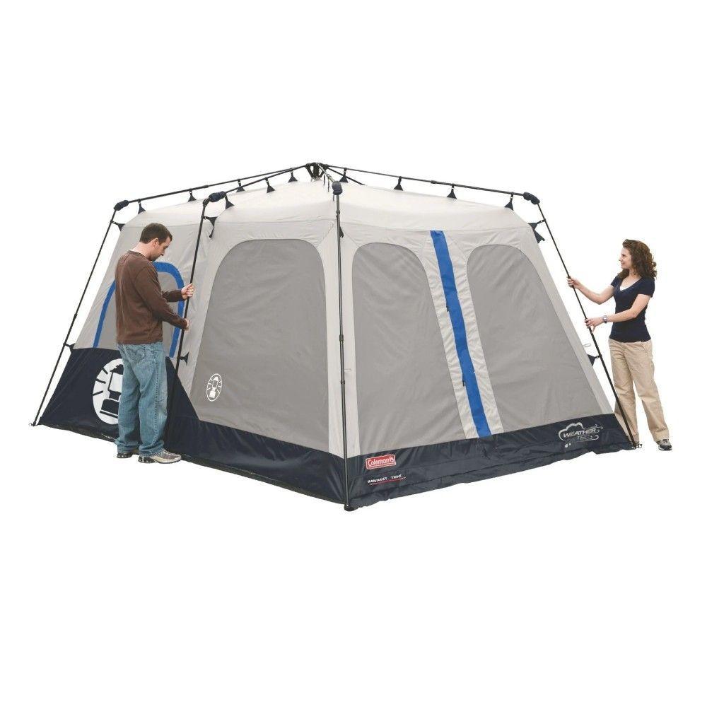Carpa Cabina Coleman Instantanea Azul 8P / 8 Personas-5