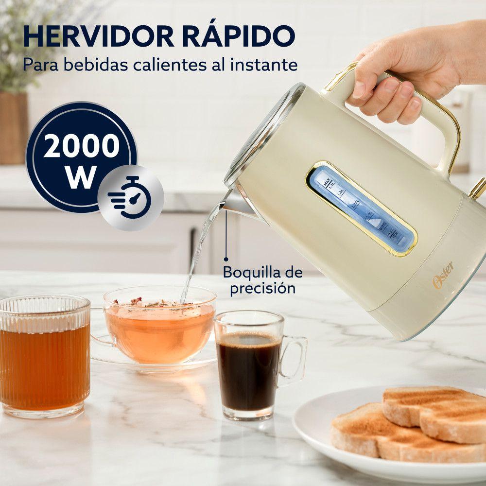 Hervidor de Agua 1.7 Lt Oster 2000 W BVSTKT8107OM-052-2
