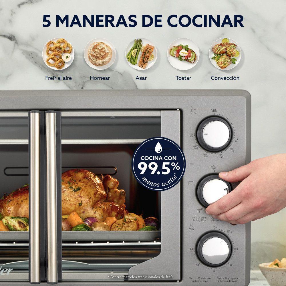 Horno Con Freidora Aire Oster 42 Lt Manual Tssttv42fdmafns-2