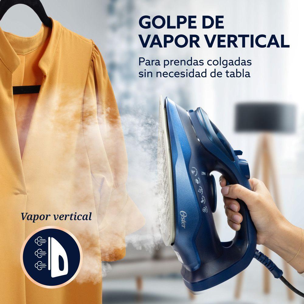 Plancha Vapor Oster Aeroglide Antigoteo Azul Gcstac7202-5