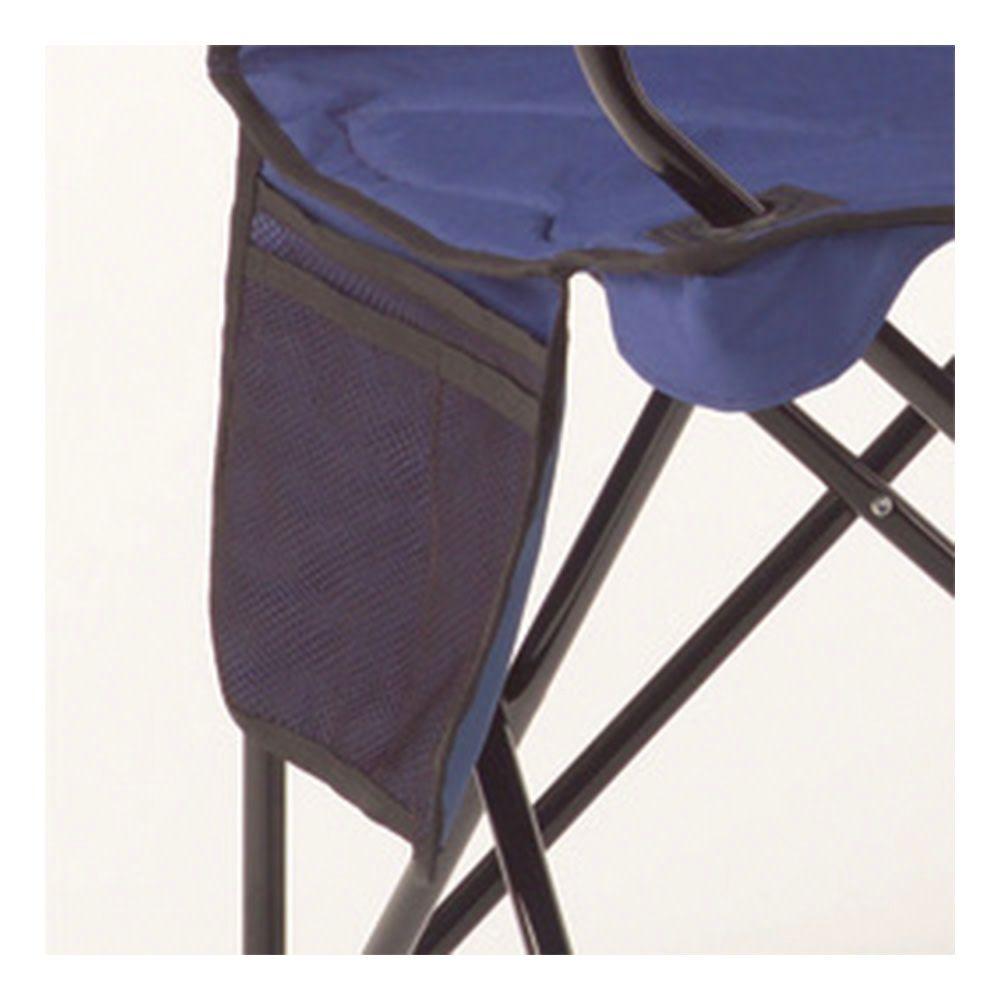 Silla Coleman Quad con Cooler Azul-1