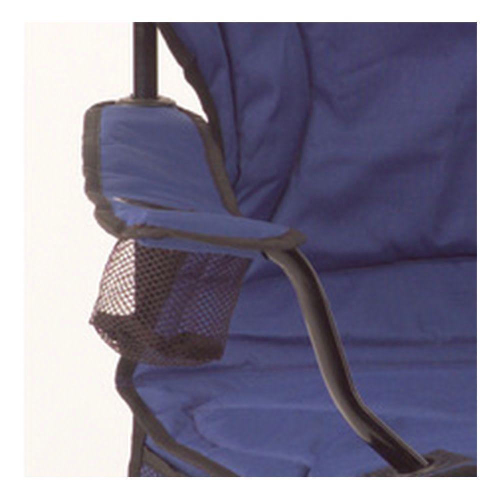 Silla Coleman Quad con Cooler Azul-2